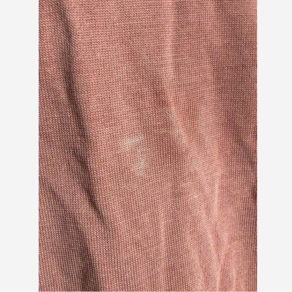 Old Navy Dark Pink Sueded Tulip-Back Tee Women’s M Short Sleeve Top - Picture 4 of 7